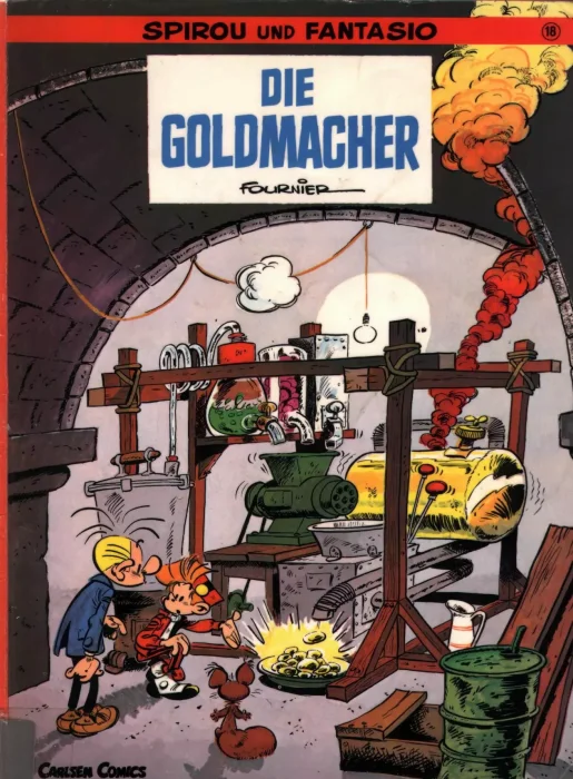 Spirou & Fantasio: Die Goldmacher (Spirou & Fantasio #18)