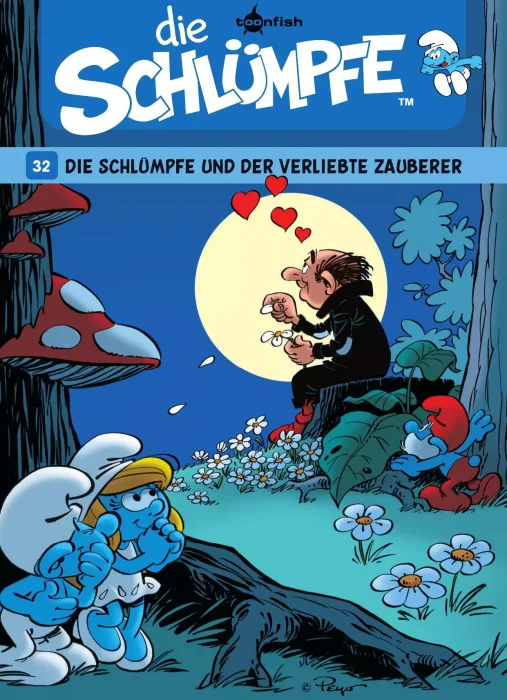 Die Schlümpfe und der verliebte Zauberer (Die Schlümpfe #32)