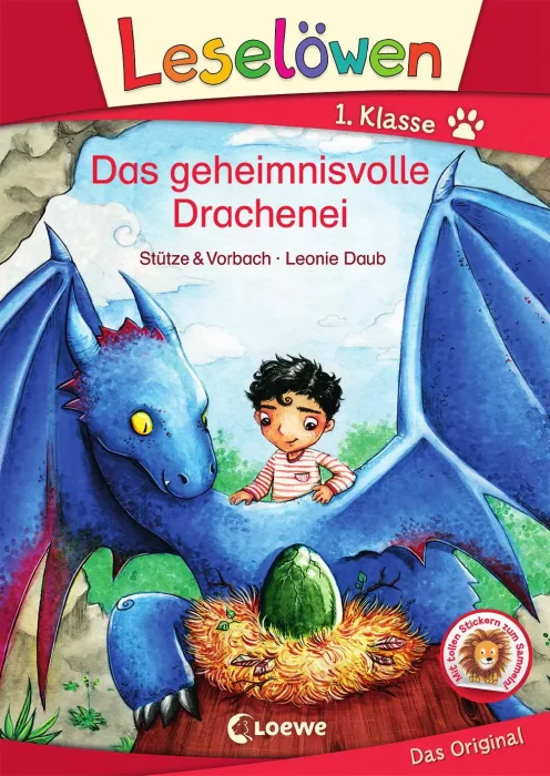 Leselöwen 1. Klasse: Das geheimnisvolle Drachenei: Erstlesebuch für Kinder ab 6 Jahren (Leselöwen 1. Klasse)