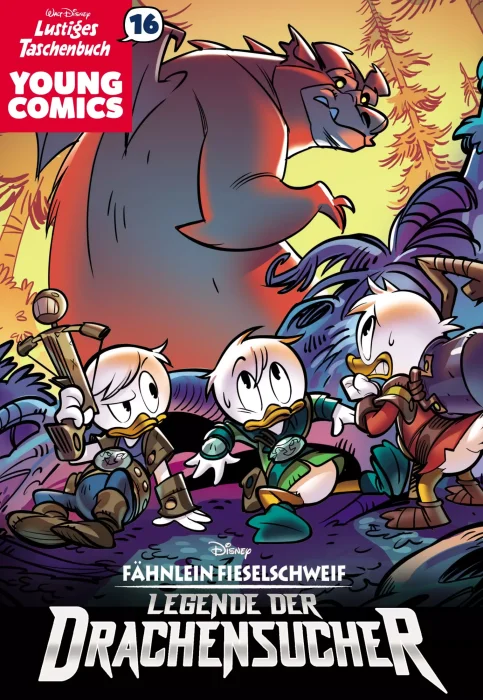 Lustiges Taschenbuch Young Comics: Fähnlein Fieselschweif - Legende der Drachensucher (Lustiges Taschenbuch Young Comics #16)
