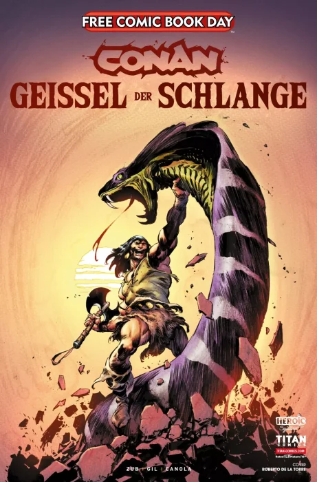 Free Comic Book Day 2025: Conan - Scourge of the Serpent (Free Comic Book Day 2025)